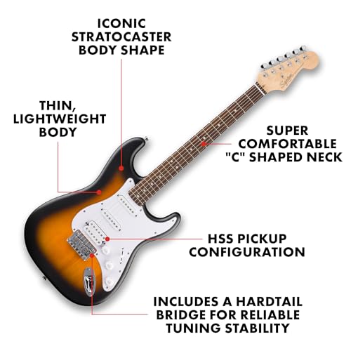 Black HSS Electric Guitar H1498