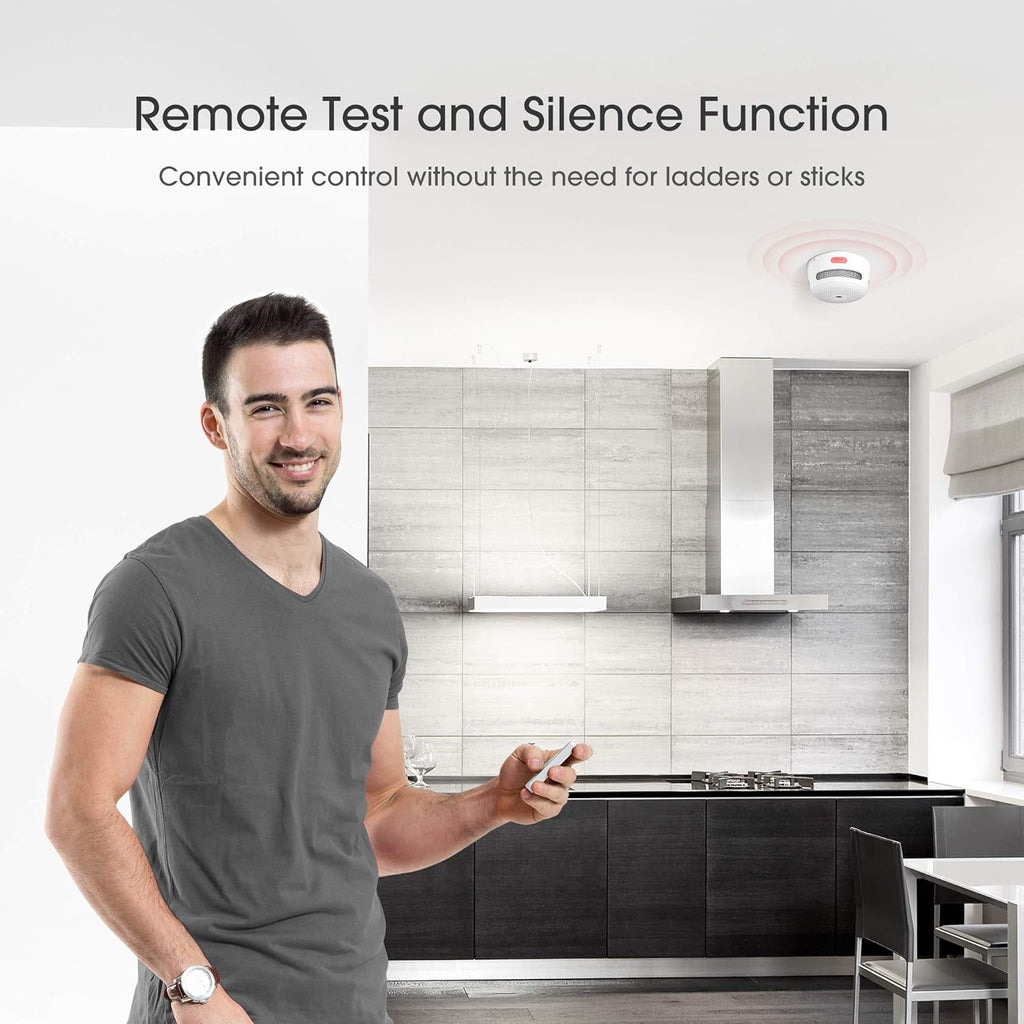 Remote Controller for Wireless Smoke & Carbon Monoxide Detector Alarms V215
