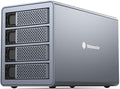 4 Bay Aluminum Alloy 2.5/3.5 Hard Drive Enclosure F896974