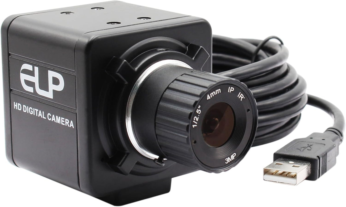 2 megapixel USB Camera with Black Case and 3.6mm Lens N45286