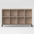 8-Cube Vintage Oak Bookcase P836