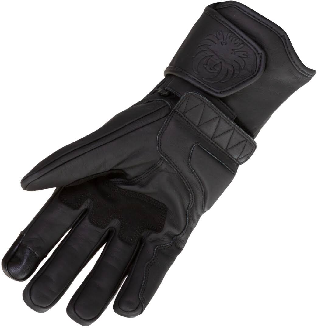 Black Motorcycle Gloves Size XL Z7398