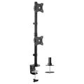 Dual Monitor Desk Mount Stand for 2 LCD Ultrawide Screens up to 34 inches T2005