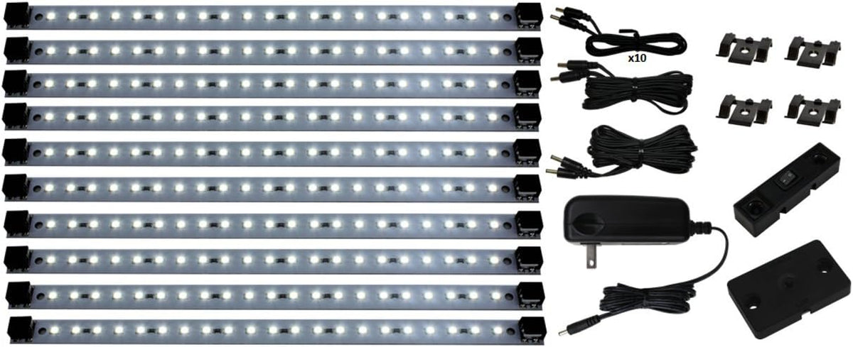 21 LED Under Cabinet Lighting Warm White D5004