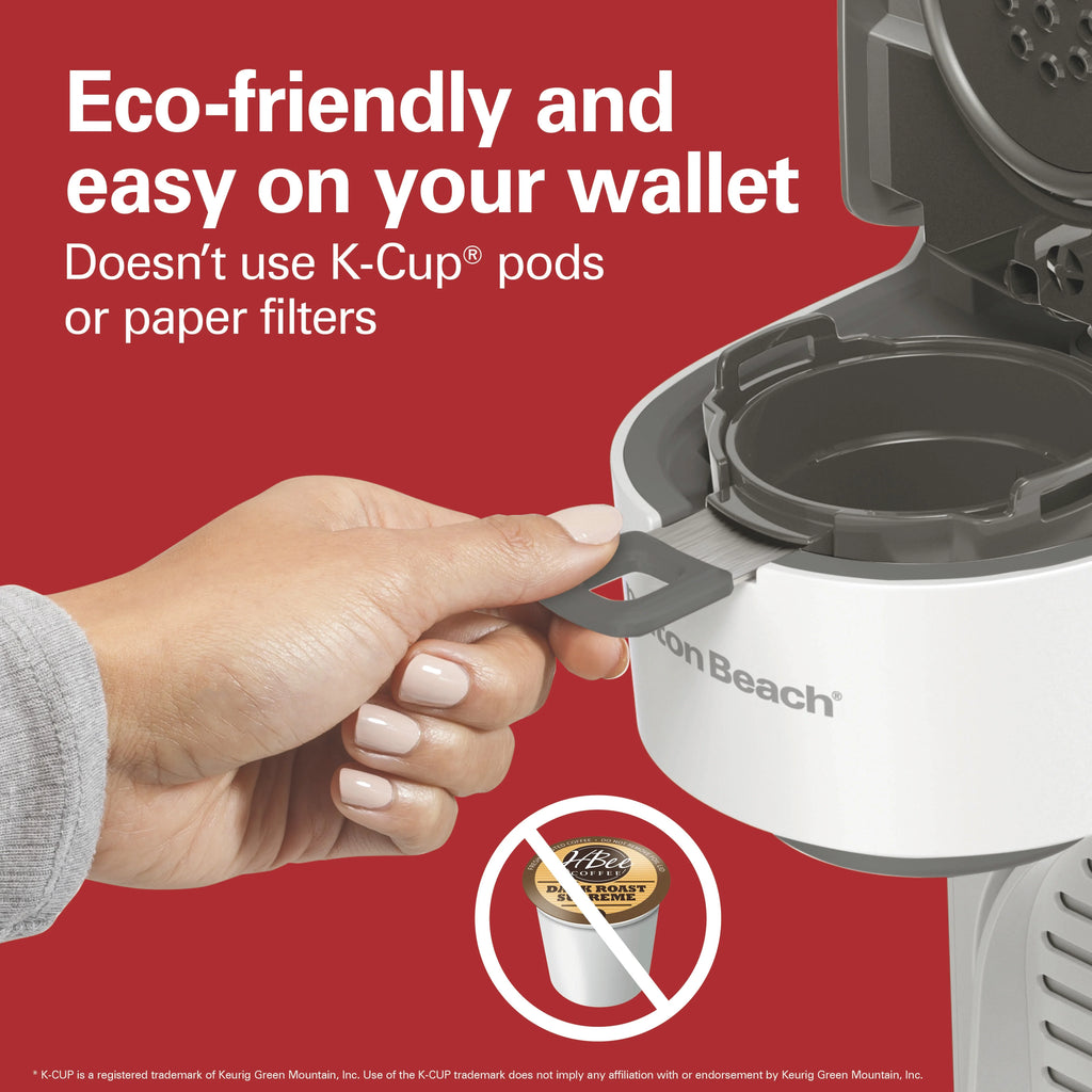 Single-Serve Coffee Maker, White A27969