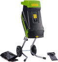 15-Amp Electric Corded Chipper/Shredder with Collection Bag F59991