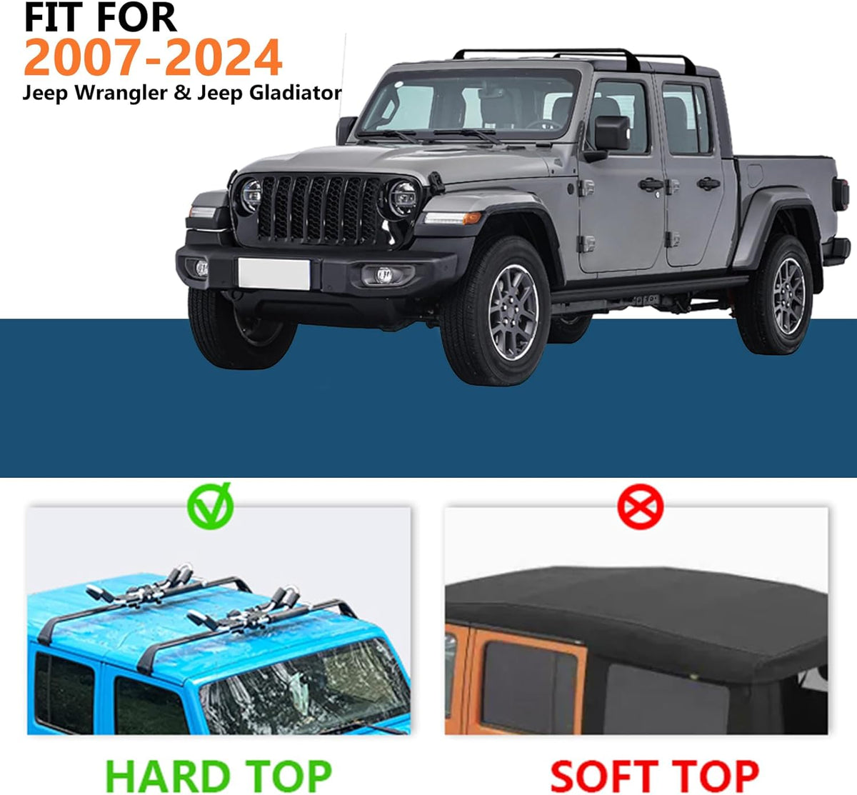 Heavy Duty Aluminum Roof Rack Cross Bars V99218