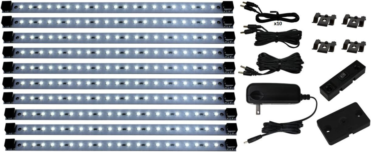 21 LED Under Cabinet Lighting Warm White D5004