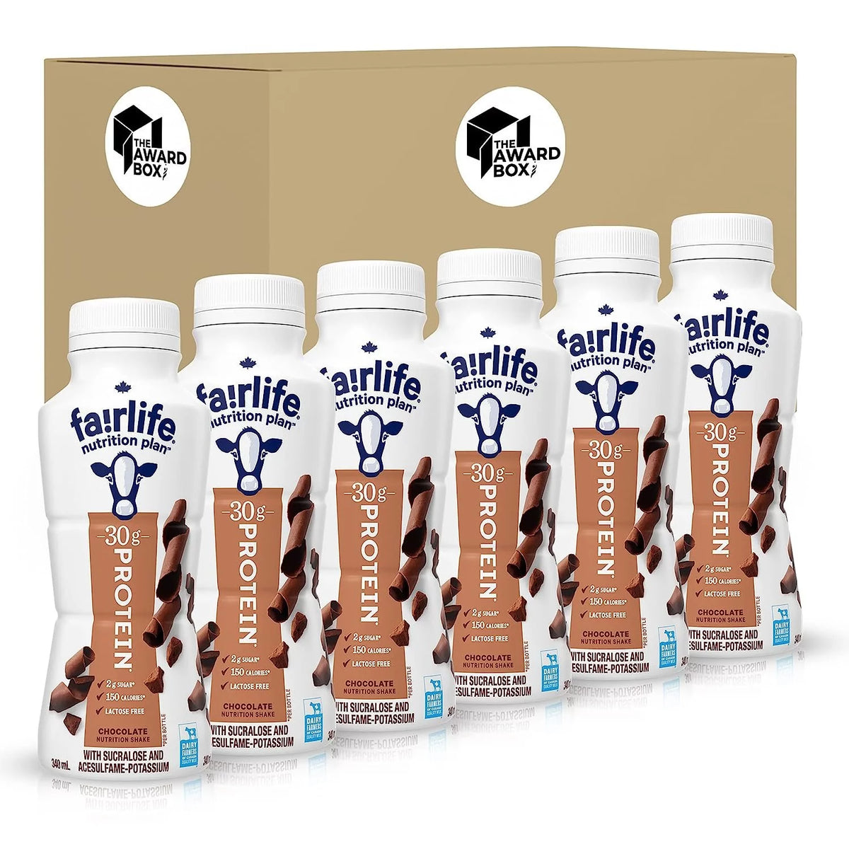 11 oz Pack of 6 Chocolate Protein Shakes S474944