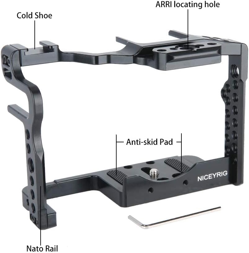 Camera Cage with Cold Shoe Mount G59500