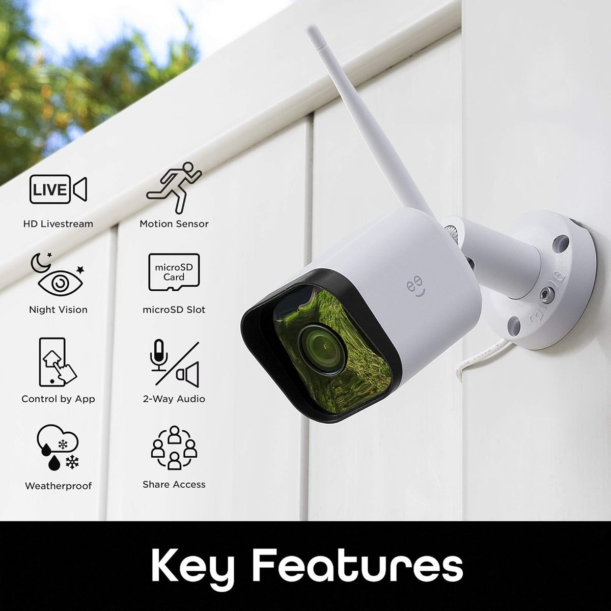 1080p Outdoor Security Camera J6636