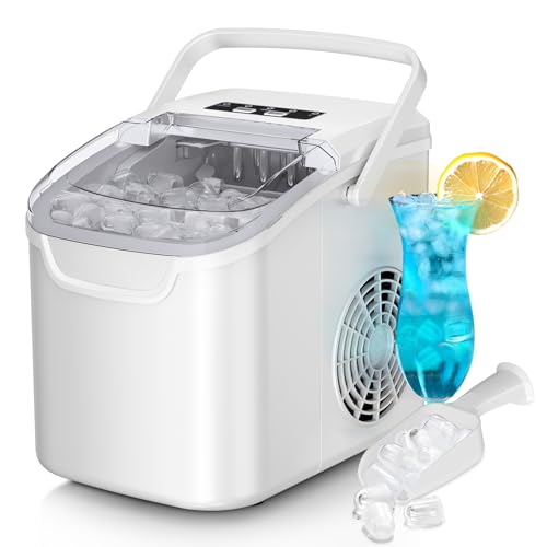 Nugget Ice Maker Countertop 44LB/Day Self-Cleaning Portable Ice Machine U3940