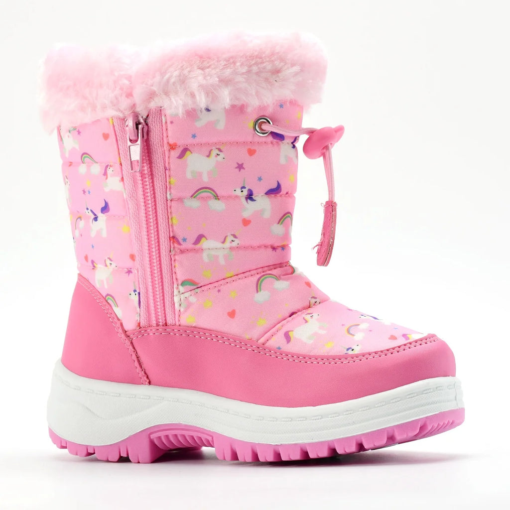 Little Kids Winter Snow Boots D5419