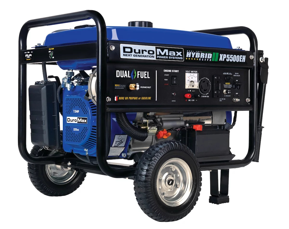 5500-Watt Dual Fuel Portable Generator E1041