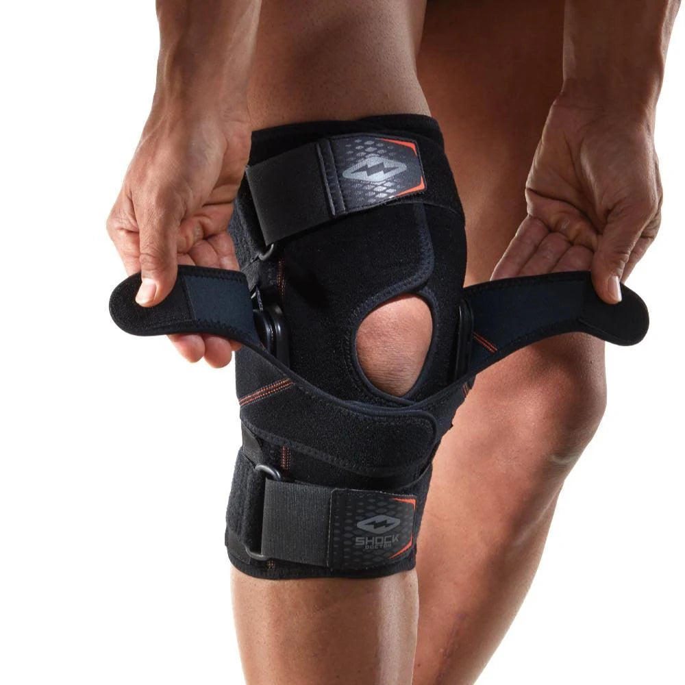 Dual Wrap Knee Brace with Hinges E7787