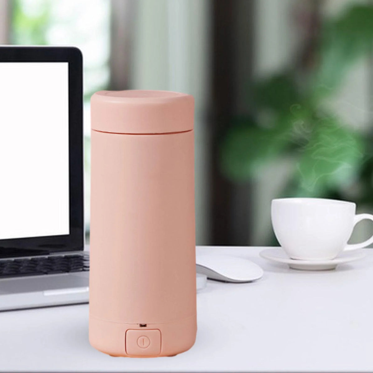 Portable Electric Hot Water Kettle Pink W144