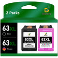 63XL Ink Cartridge Combo Pack (2-Pack, 1 Black, 1 Tri-Color) Y942