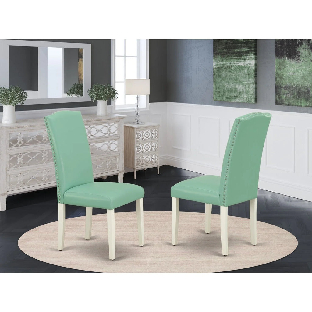 Pu Leather Chair Set Of 2 J2566