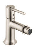 Brushed Nickel Single Hole Bidet Faucet M9059
