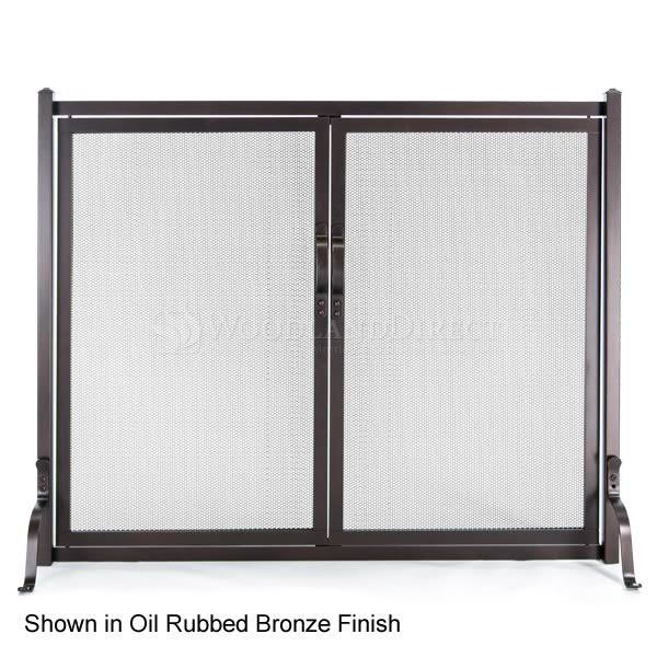Fireplace Screen with Doors I589