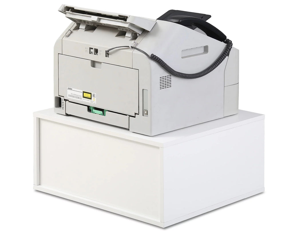White Printer Stands A372