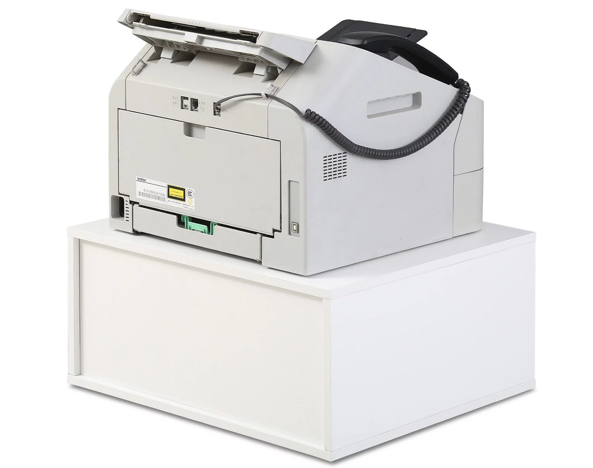 White Printer Stands A372