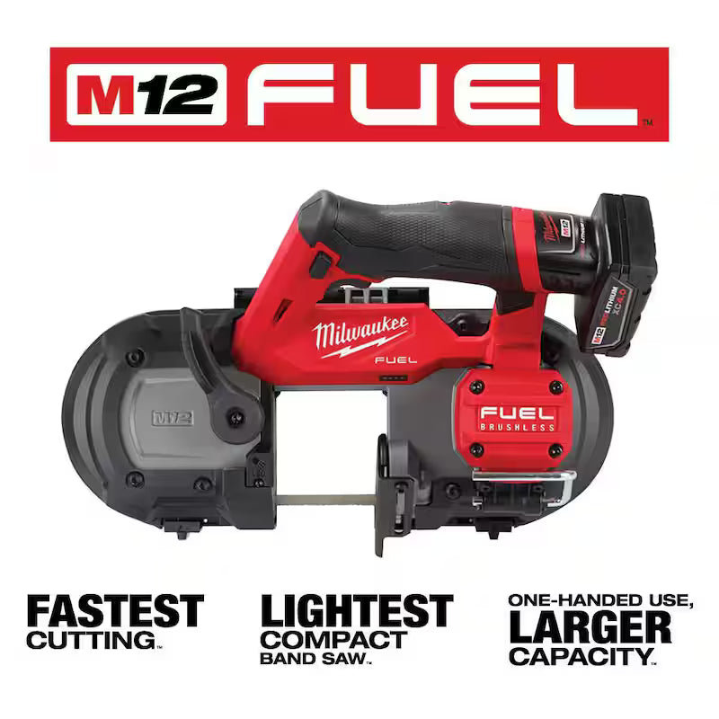 12-Volt Cordless Compact Band Saw Kit with 5.0 Ah Battery S159
