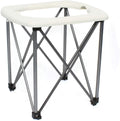 Portable Folding Toilet Commode Seat with Steel Feet G19280
