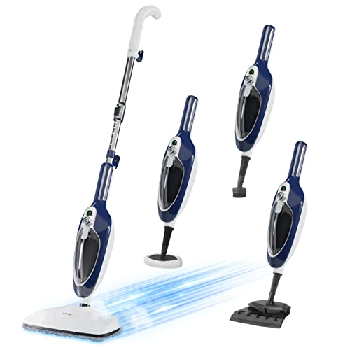 10-in-1 Detachable Handheld Steam Mop with 11 Accessories T8585