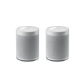 White Wireless Speaker, Pair T858798