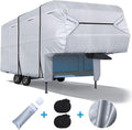 Ripstop Waterproof 5th Wheel Camper Cover with Adhesive Repair Patch N12045