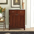 2 Door Cherry Accent Cabinet F64289