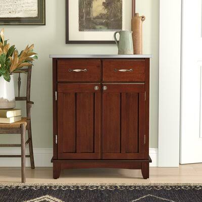2 Door Cherry Accent Cabinet F64289