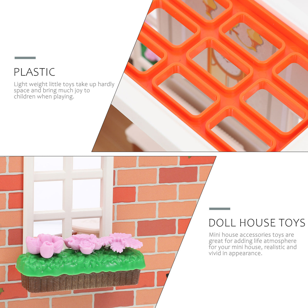 Mini Living Room Scene Toy with Furniture B10959