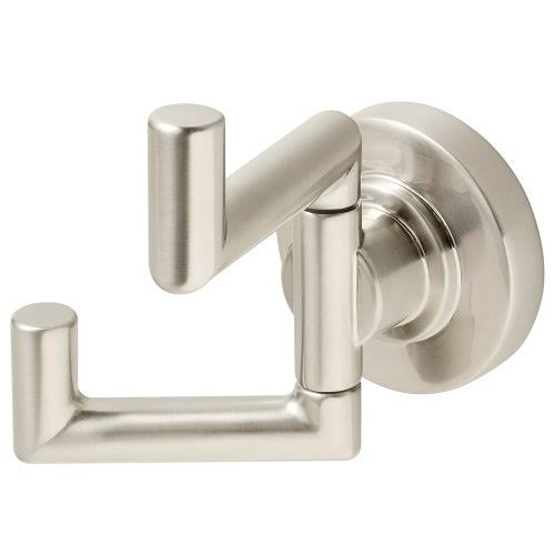 Brushed Nickel Double Robe Hook L8514
