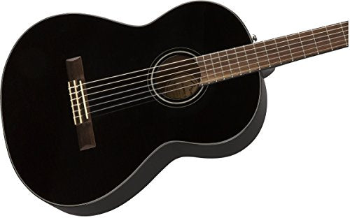 Black Nylon String Acoustic Guitar D438