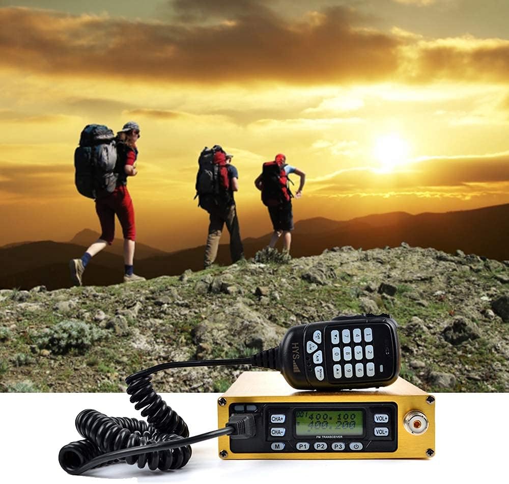 Dual Band VHF/UHF Mobile Transceiver with Programming Cable Antenna Adapter U588