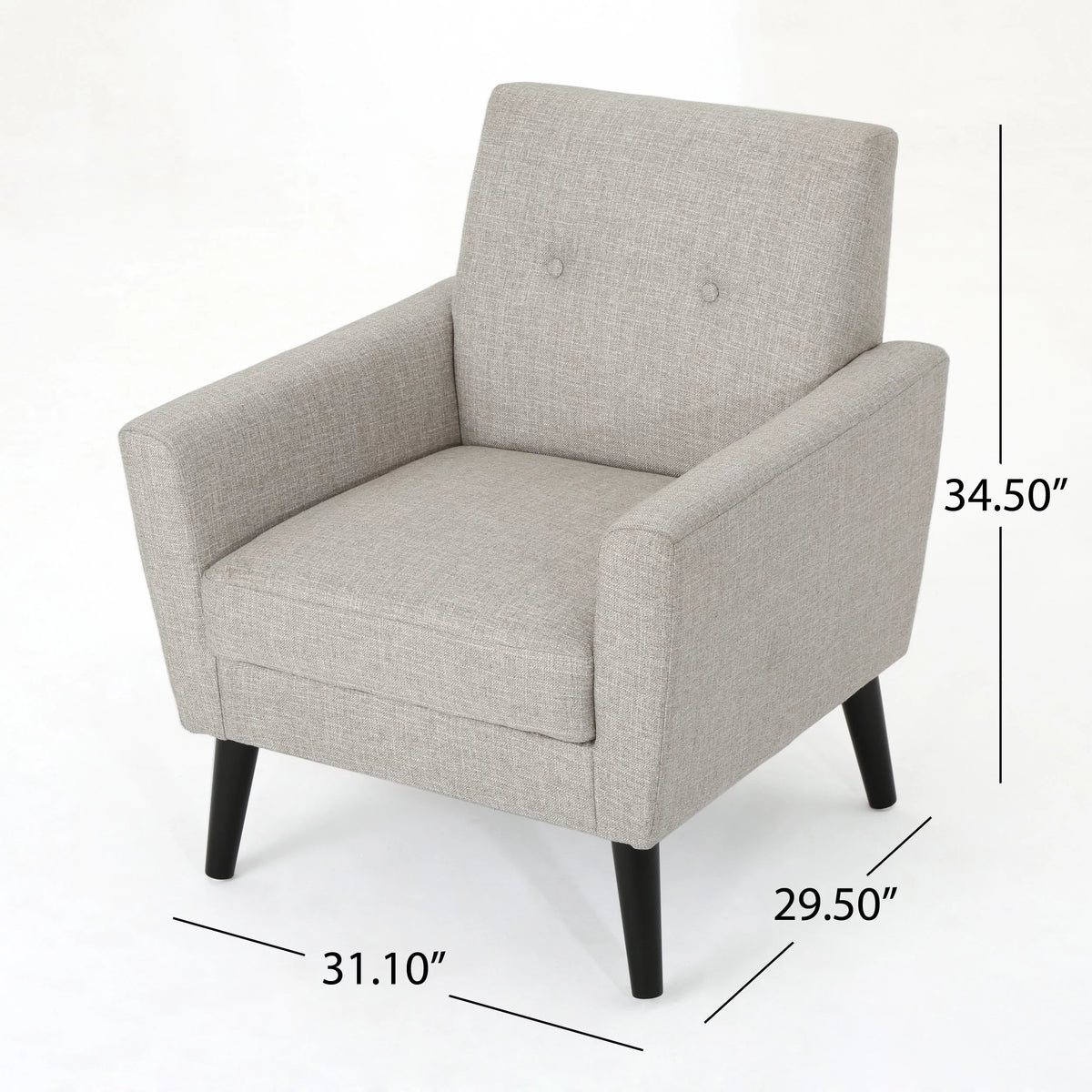 Beige Fabric Club Chair E15716