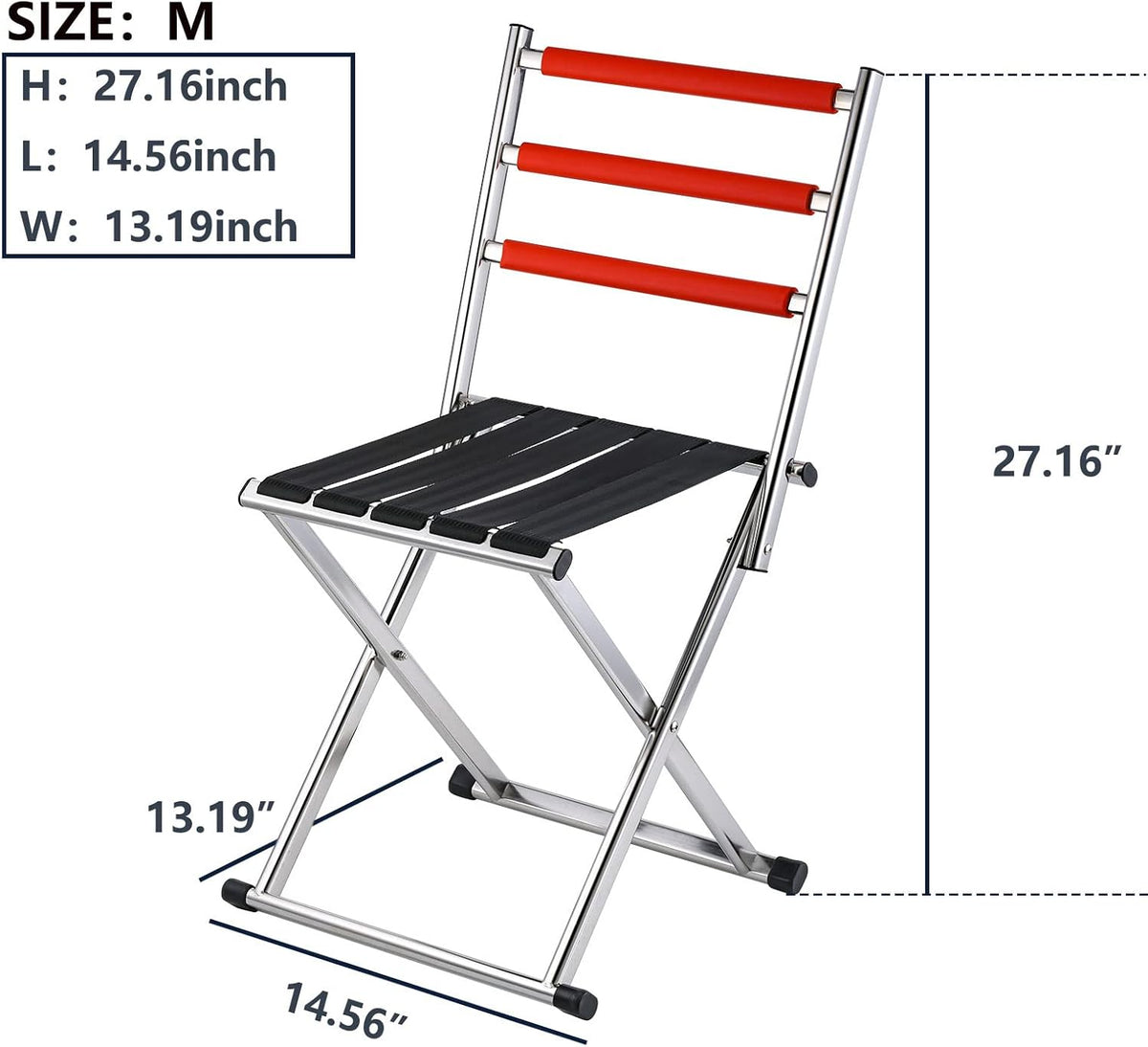 Portable Camping Fishing Chair with Light Weight Compact Size (Medium) N85322