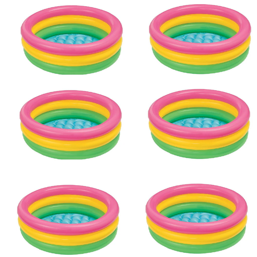 Inflatable Baby/Kids Swimming Pool 6 Pack A282
