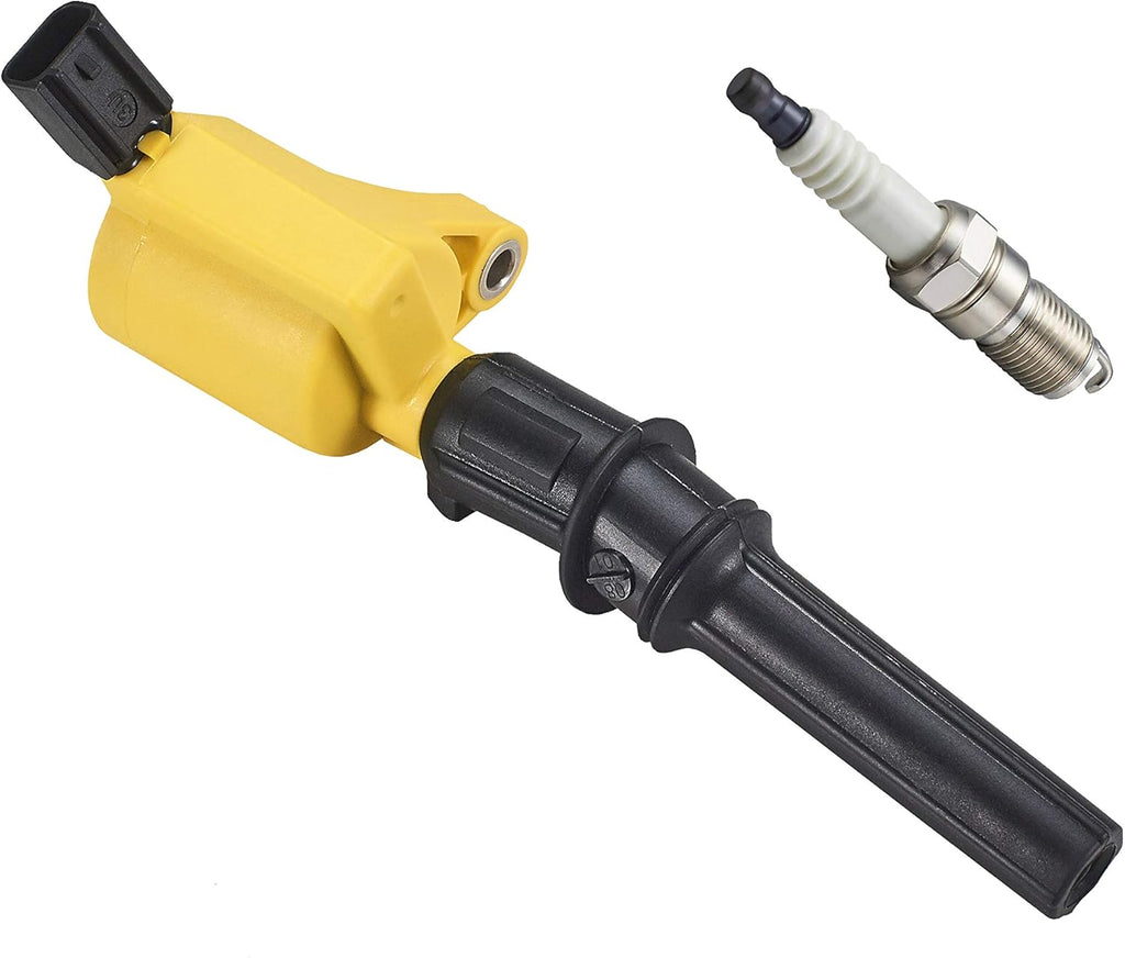 Heavy Duty Ignition Coil Pack and Platinum Spark Plug Set of 8 F152
