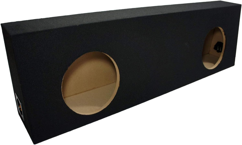 Dual 10 Black Sub Box Enclosure & Amp X41837