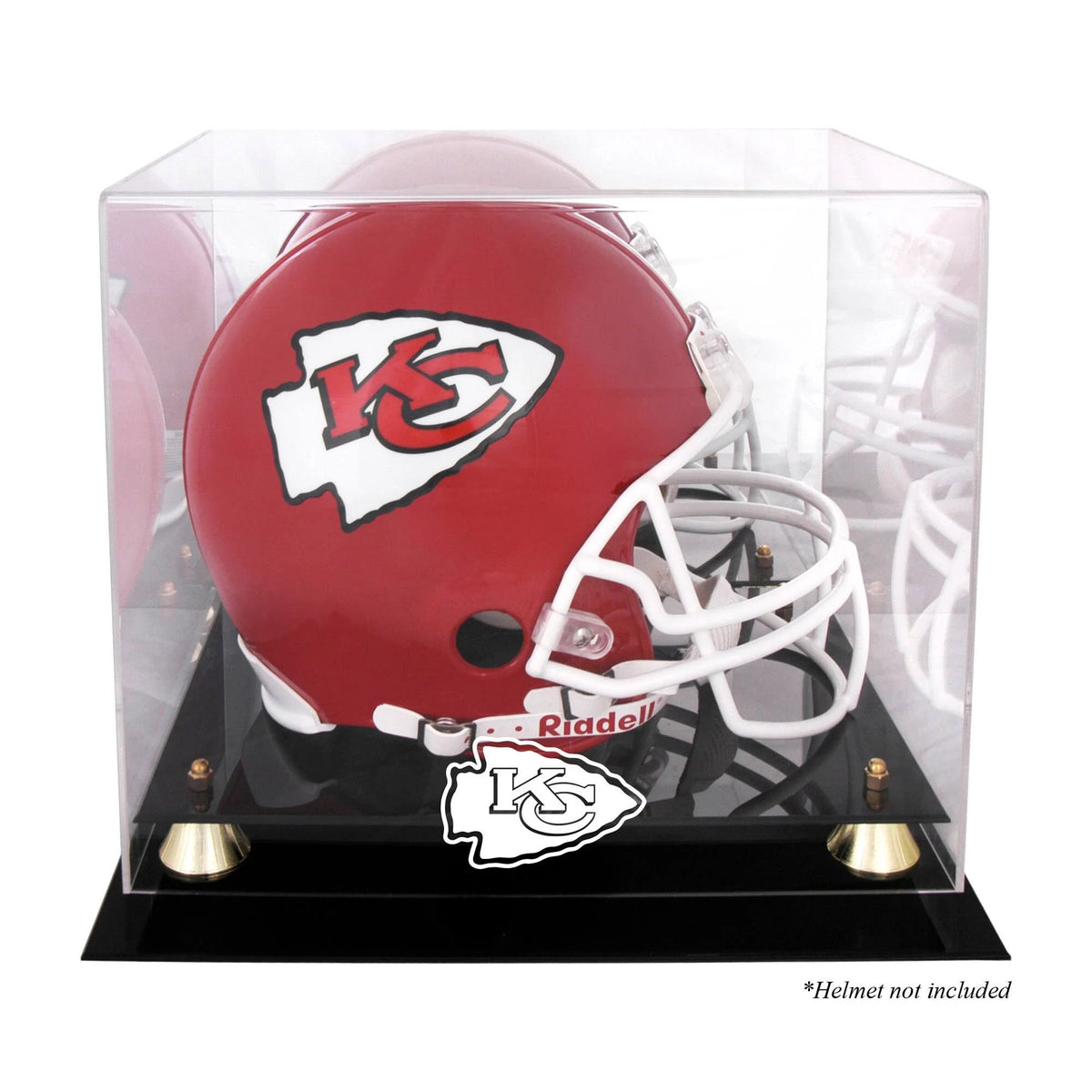 NFL Classic Helmet Logo Display Case W63341