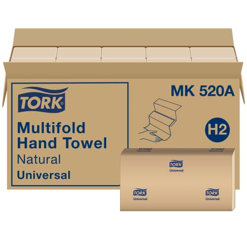 Multifold Hand Towel, Natural, 100% Recycled B897