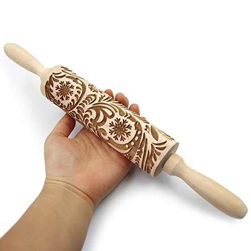 Embossed Rolling Pins H733808