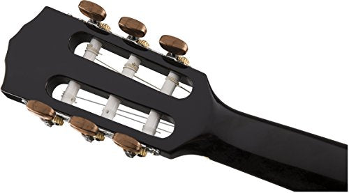 Black Nylon String Acoustic Guitar D438