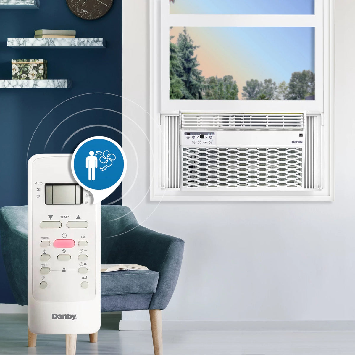 6000 BTU White Window Air Conditioner R641155