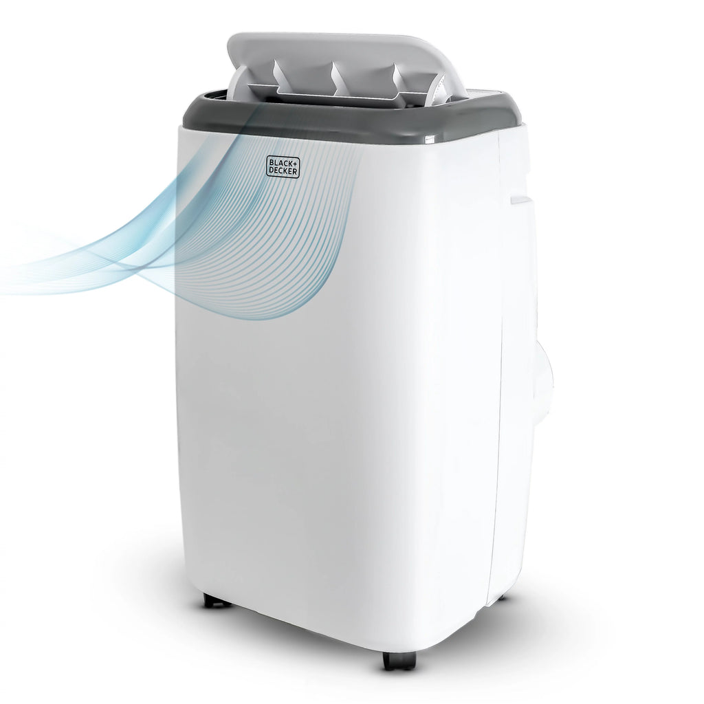 6000 BTU Portable Air Conditioner with Remote Control, White L28930