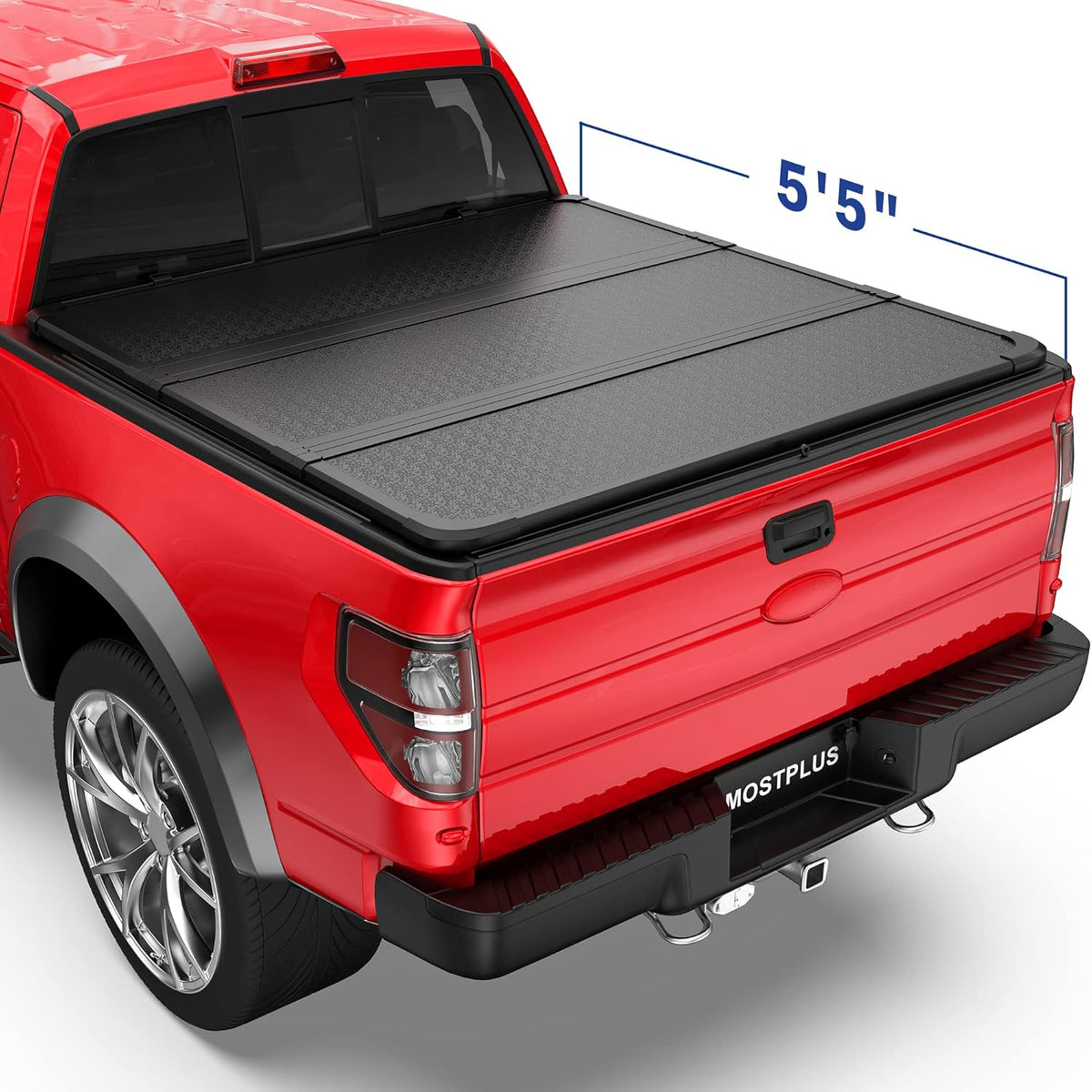 Tri-Fold Soft Folding Truck Tonneau Cover K4669