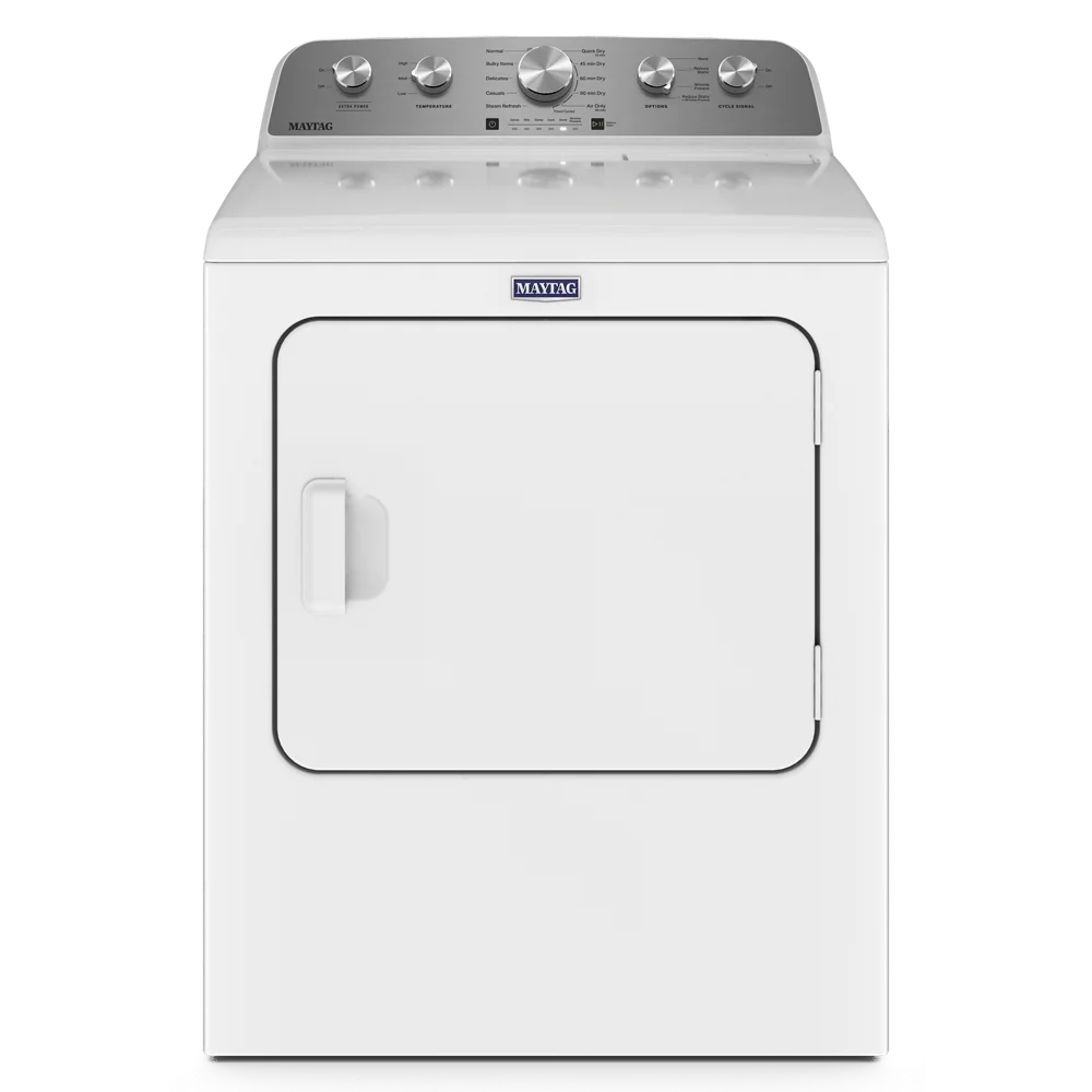 White Top Load Electric Dryer Q421